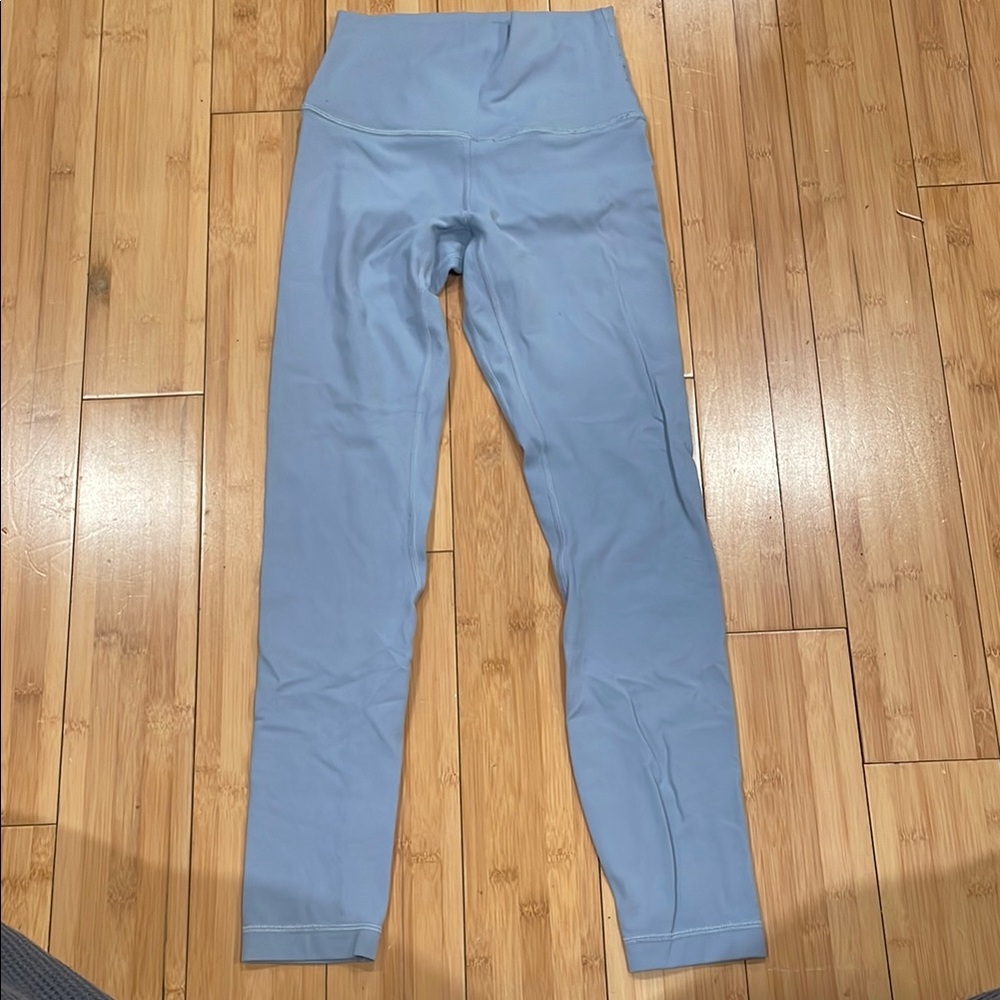 Lululemon size 2 align leggings 25 inch length mauve worn twice